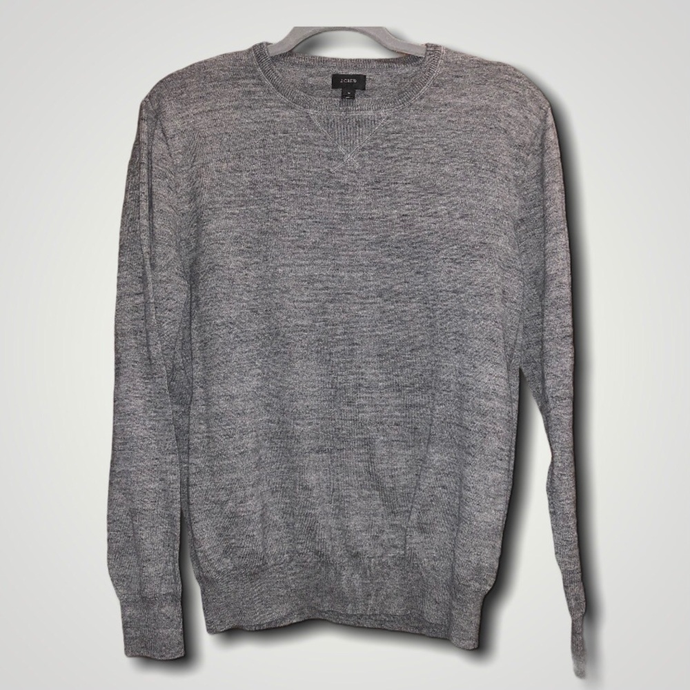 J Crew Gray Sweater Excellent Used Condition M